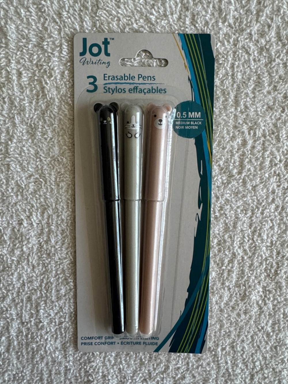 Jot Writing 3-Pack Erasable Pens
